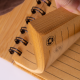 Caderno De Anotações Em Bambu com Elástico Promocional