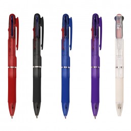 Caneta Plástica 3 Cores Personalizada
