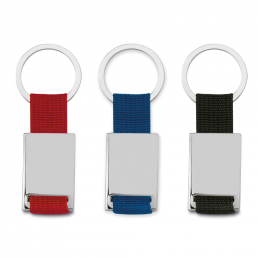 Chaveiro De Metal Retangular Personalizado