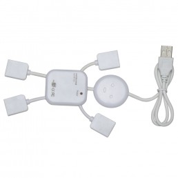 Hub Boneco Com 4 Entradas Usb Personalizado