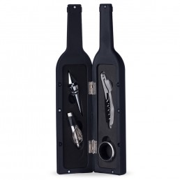 Kit Vinho Garrafa 4 Peças Personalizado