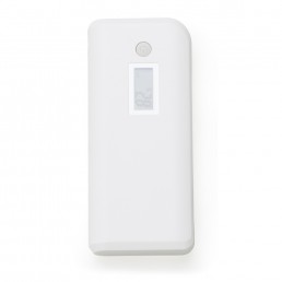 Powerbank Plástico Com Indicador Digital E Lanterna Personalizado