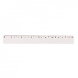 Régua Plástica 20Cm Personalizada 